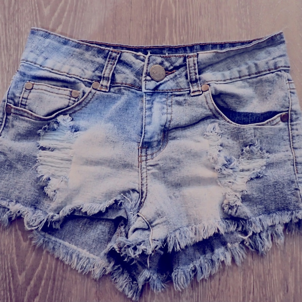 Jean shorts